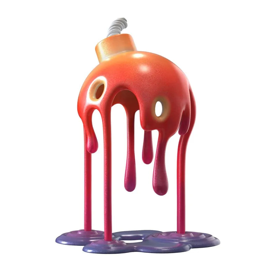 Melting Bomb (Infrared Edition) - LIMITED EDITION – Mighty Jaxx – ActionFigure Brasil