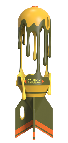 Melting Missile - LIMITED EDITION – Mighty Jaxx – ActionFigure Brasil