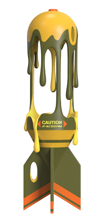 Melting Missile - LIMITED EDITION – Mighty Jaxx – ActionFigure Brasil