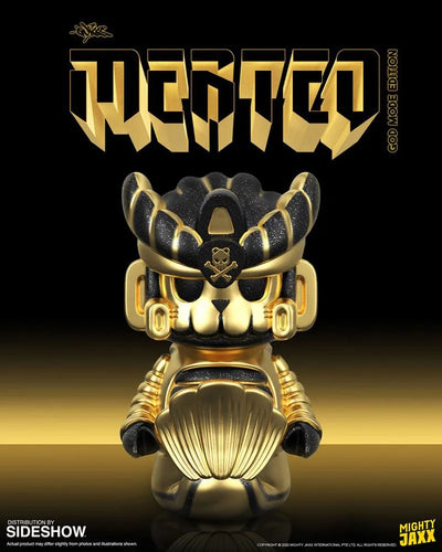 MerTEQ (God Mode) - LIMITED EDITION: 300 – Mighty Jaxx – ActionFigure Brasil — com base expositora