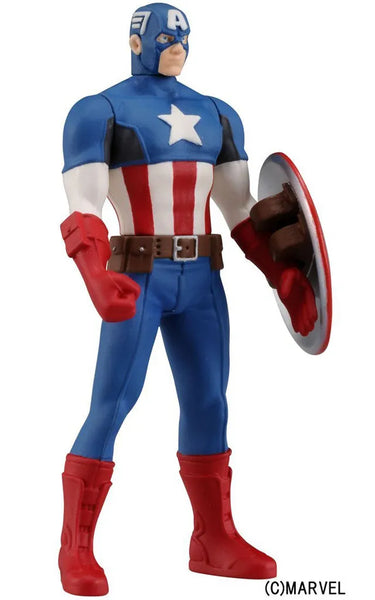 MetaColle - Marvel: Captain Americaㅤ – Gantaku – ActionFigure Brasil — embalagem