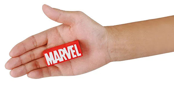 MetaColle - Marvel Logo Collection: Redㅤ – Gantaku – ActionFigure Brasil