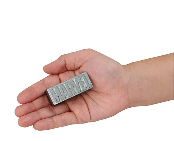 MetaColle - Marvel Logo Collection: Silverㅤ – Gantaku – ActionFigure Brasil