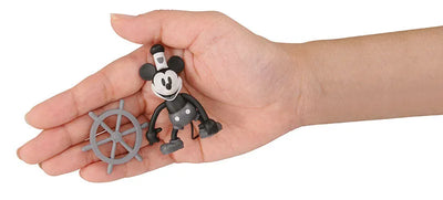 MetaColle - Mickey Mouse (Steamboat Willie ver.)ㅤ – Gantaku – ActionFigureBrasil — ângulo diferente
