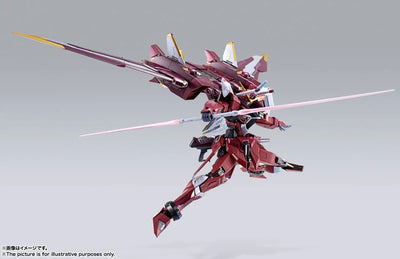 METAL BUILD Justice Gundam "Mobile Suit Gundam SEED"ㅤ – Bandai Spirits – ActionFigure Brasil — embalagem