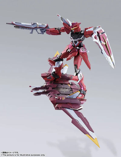METAL BUILD Justice Gundam "Mobile Suit Gundam SEED"ㅤ – Bandai Spirits – ActionFigure Brasil — embalagem