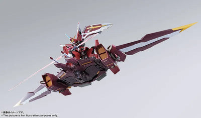 METAL BUILD Justice Gundam "Mobile Suit Gundam SEED"ㅤ – Bandai Spirits – ActionFigure Brasil — ângulo diferente