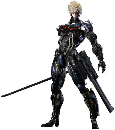 Metal Gear Rising: Revengeance - Raiden - Play Arts Kai - Black Armour ver. (Square Enix)ㅤ – Square Enix – ActionFigureBrasil