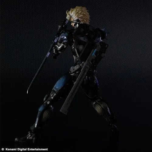 Metal Gear Rising: Revengeance - Raiden - Play Arts Kai - Black Armour ver. (Square Enix)ㅤ – Square Enix – ActionFigureBrasil