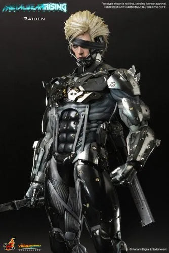 Metal Gear Rising: Revengeance - Raiden - VideoGame Masterpiece VGM17 - 1/6 (Hot Toys)ㅤ – Hot Toys – ActionFigureBrasil — ambientada