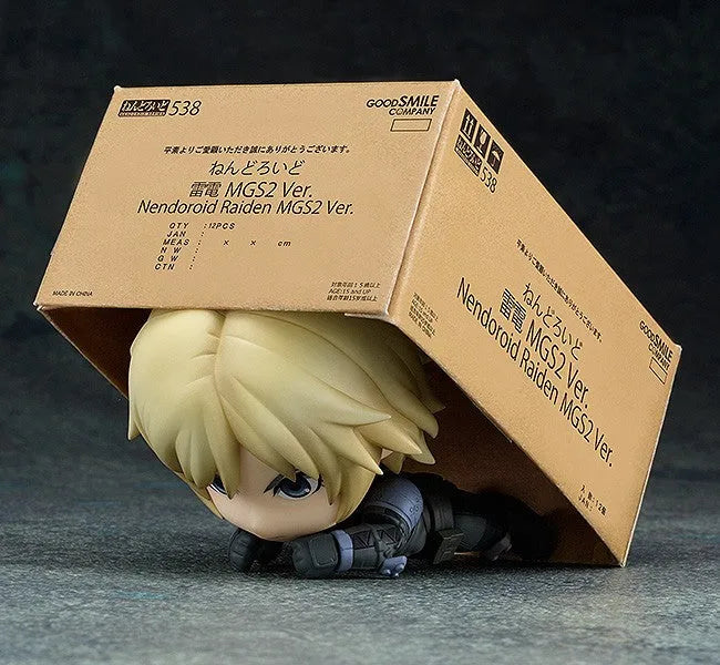 Metal Gear Solid 2: Sons of Liberty - Raiden - Nendoroid #538 - 2024 Re-release (Good Smile Company)ㅤ – Good Smile Company – ActionFigureBrasil