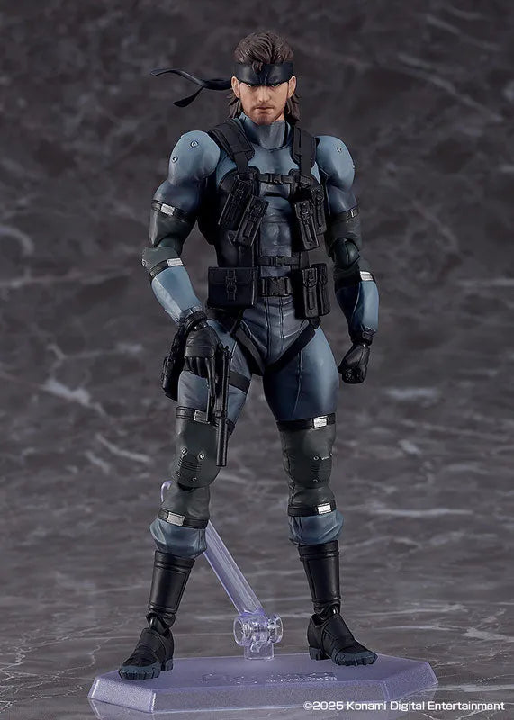 Metal Gear Solid 2: Sons of Liberty - Solid Snake - Figma #645 - MGS2 ver., Updated Edition (Max Factory)ㅤ – Max Factory – ActionFigure Brasil