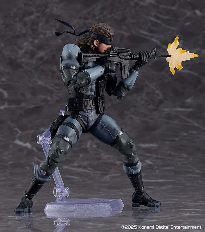 Metal Gear Solid 2: Sons of Liberty - Solid Snake - Figma #645 - MGS2 ver., Updated Edition (Max Factory)ㅤ – Max Factory – ActionFigure Brasil