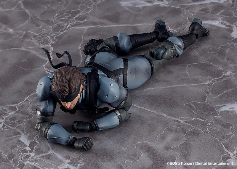 Metal Gear Solid 2: Sons of Liberty - Solid Snake - Figma #645 - MGS2 ver., Updated Edition (Max Factory)ㅤ – Max Factory – ActionFigure Brasil
