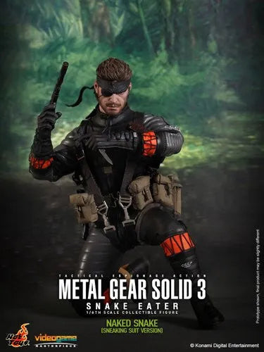 Metal Gear Solid 3: Snake Eater - Naked Snake - 1/6 - Sneaking Suit Version (Hot Toys)ㅤ – Hot Toys – ActionFigure Brasil