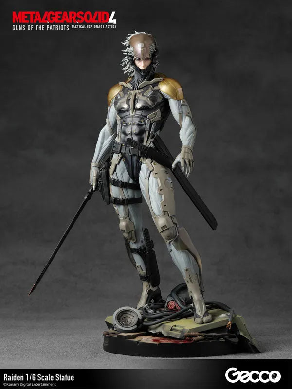 Metal Gear Solid 4: Guns of the Patriots - Raiden - 1/6 (Gecco)ㅤ – Gecco – ActionFigureBrasil