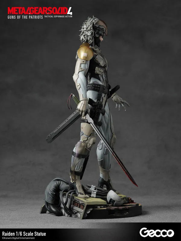 Metal Gear Solid 4: Guns of the Patriots - Raiden - 1/6 (Gecco)ㅤ – Gecco – ActionFigureBrasil