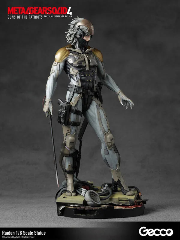 Metal Gear Solid 4: Guns of the Patriots - Raiden - 1/6 (Gecco)ㅤ – Gecco – ActionFigureBrasil
