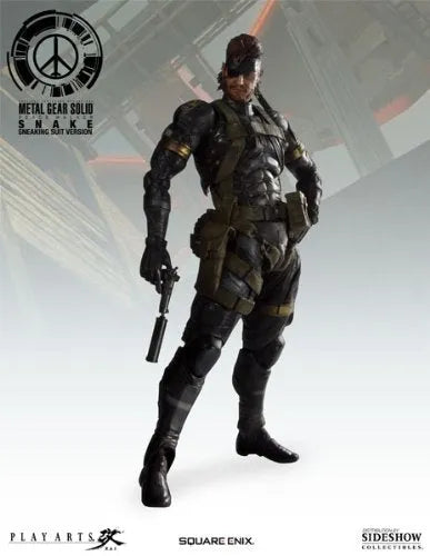 Metal Gear Solid Peace Walker - Naked Snake - Play Arts Kai - Sneaking Suits (Square Enix)ㅤ – Square Enix – ActionFigure Brasil