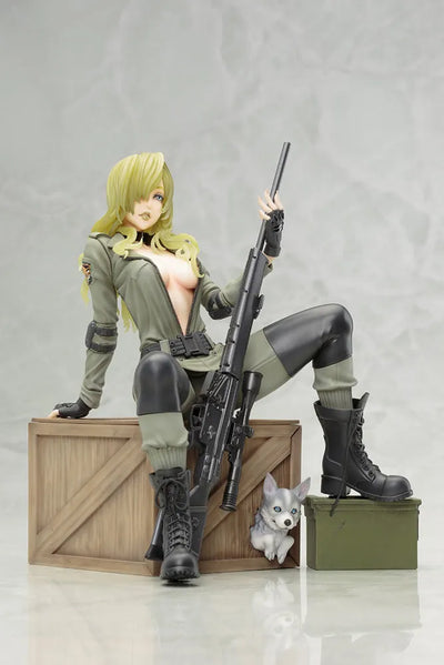 Metal Gear Solid - Sniper Wolf - Bishoujo Statue - 1/7 - 2025 Re-release (Kotobukiya)ㅤ – Kotobukiya – ActionFigureBrasil — com base expositora