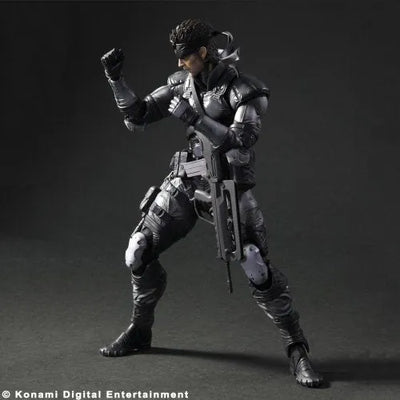 Metal Gear Solid - Solid Snake - Play Arts Kai (Konami Square Enix)ㅤ – Square Enix – ActionFigureBrasil — acessórios