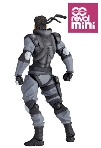 Metal Gear Solid - Solid Snake - Revolmini rm-001 - Revoltech (Kaiyodo)ㅤ – Kaiyodo – ActionFigureBrasil