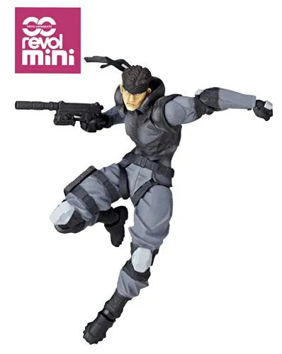 Metal Gear Solid - Solid Snake - Revolmini rm-001 - Revoltech (Kaiyodo)ㅤ – Kaiyodo – ActionFigureBrasil