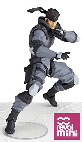 Metal Gear Solid - Solid Snake - Revolmini rm-001 - Revoltech (Kaiyodo)ㅤ – Kaiyodo – ActionFigureBrasil