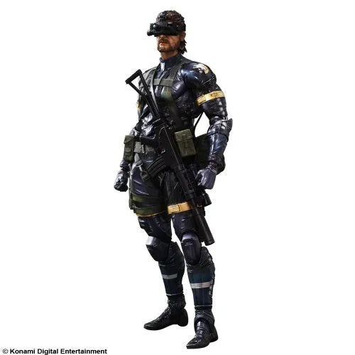 Metal Gear Solid V: Ground Zeroes - Naked Snake - Play Arts Kai (Square Enix)ㅤ – Square Enix – ActionFigure Brasil
