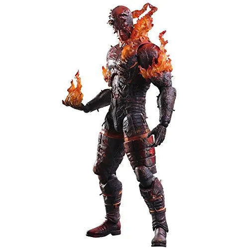 Metal Gear Solid V: The Phantom Pain - Man On Fire - Play Arts Kai (Square Enix)ㅤ – Square Enix – ActionFigureBrasil