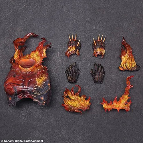 Metal Gear Solid V: The Phantom Pain - Man On Fire - Play Arts Kai (Square Enix)ㅤ – Square Enix – ActionFigureBrasil
