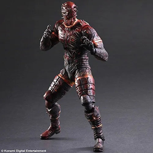 Metal Gear Solid V: The Phantom Pain - Man On Fire - Play Arts Kai (Square Enix)ㅤ – Square Enix – ActionFigureBrasil