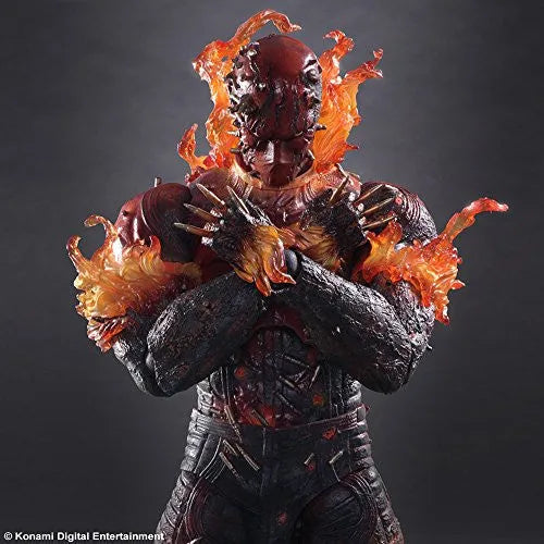 Metal Gear Solid V: The Phantom Pain - Man On Fire - Play Arts Kai (Square Enix)ㅤ – Square Enix – ActionFigureBrasil