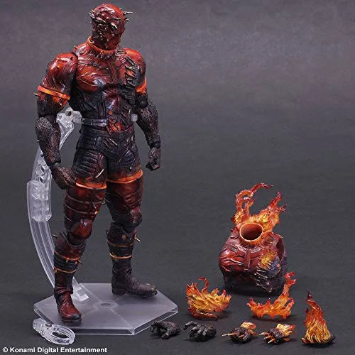 Metal Gear Solid V: The Phantom Pain - Man On Fire - Play Arts Kai (Square Enix)ㅤ – Square Enix – ActionFigureBrasil