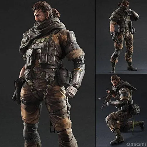 Metal Gear Solid V: The Phantom Pain - Naked Snake - Play Arts Kai - Splitter ver. (Square Enix)ㅤ – Square Enix – ActionFigure Brasil