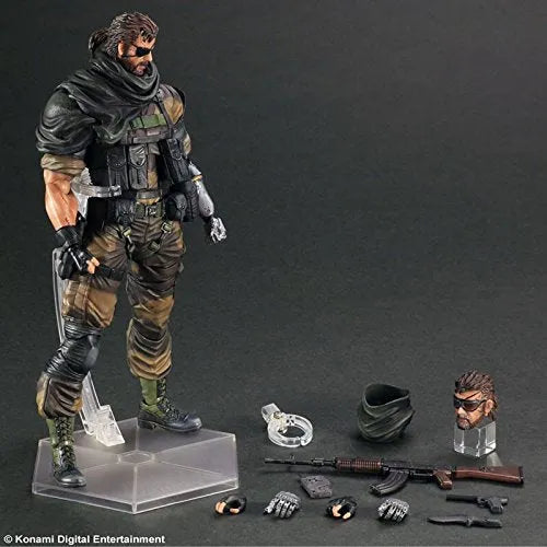 Metal Gear Solid V: The Phantom Pain - Naked Snake - Play Arts Kai - Splitter ver. (Square Enix)ㅤ – Square Enix – ActionFigure Brasil