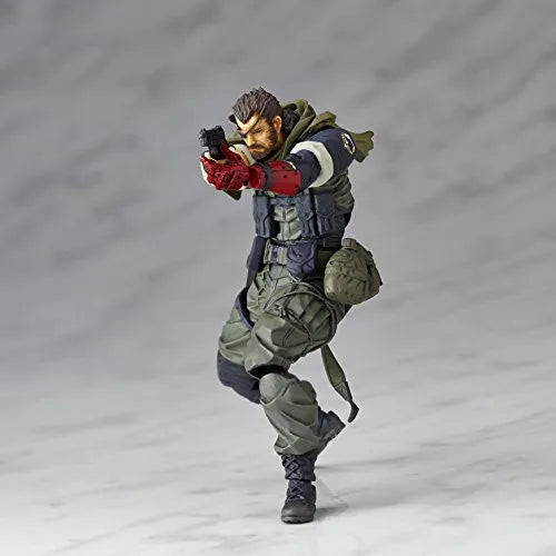 Metal Gear Solid V: The Phantom Pain - Naked Snake - Revolmini - Revoltech - Olive Drab Field Operation Uniform Ver., Venom ver. (Kaiyodo)ㅤ – Kaiyodo – ActionFigure Brasil