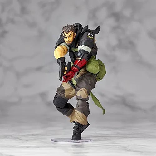 Metal Gear Solid V: The Phantom Pain - Naked Snake - Revolmini rm-012 - Revoltech - Venom ver. (Kaiyodo)ㅤ – Kaiyodo – ActionFigure Brasil