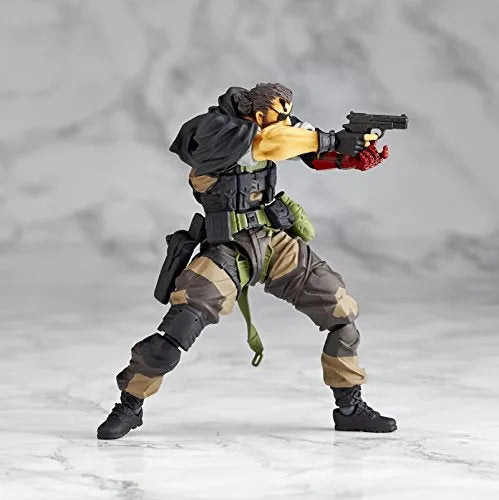 Metal Gear Solid V: The Phantom Pain - Naked Snake - Revolmini rm-012 - Revoltech - Venom ver. (Kaiyodo)ㅤ – Kaiyodo – ActionFigure Brasil