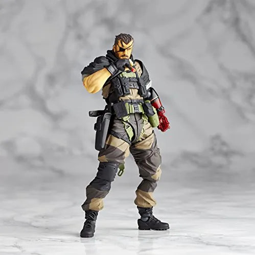 Metal Gear Solid V: The Phantom Pain - Naked Snake - Revolmini rm-012 - Revoltech - Venom ver. (Kaiyodo)ㅤ – Kaiyodo – ActionFigure Brasil