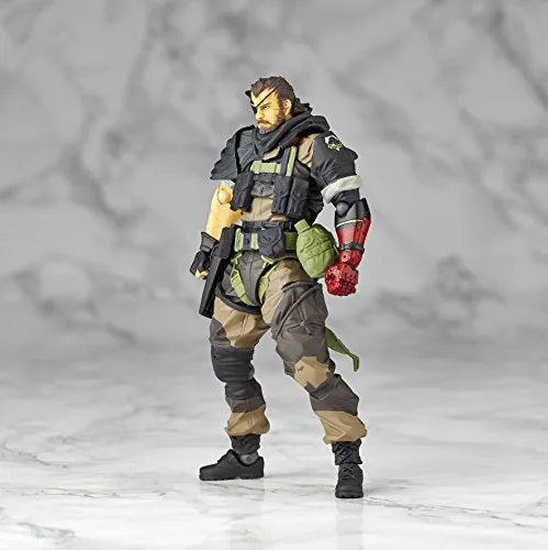 Metal Gear Solid V: The Phantom Pain - Naked Snake - Revolmini rm-012 - Revoltech - Venom ver. (Kaiyodo)ㅤ – Kaiyodo – ActionFigure Brasil