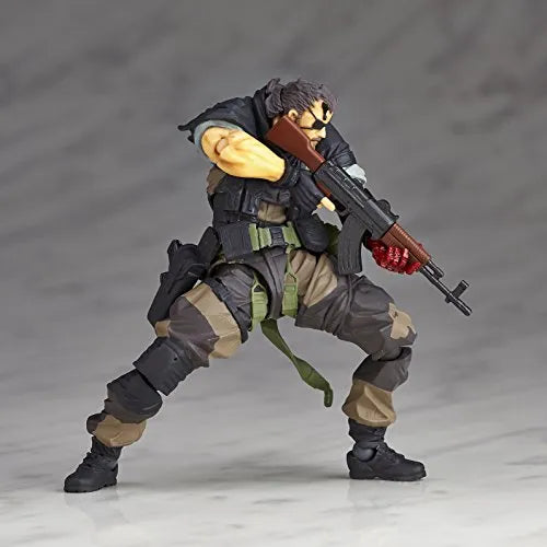Metal Gear Solid V: The Phantom Pain - Naked Snake - Revolmini rm-012 - Revoltech - Venom ver. (Kaiyodo)ㅤ – Kaiyodo – ActionFigure Brasil