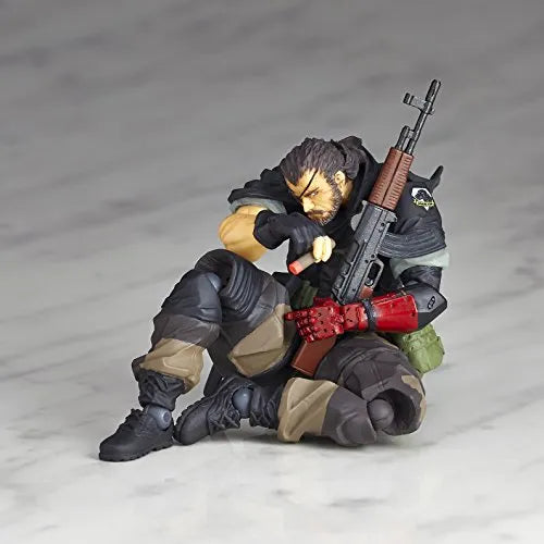 Metal Gear Solid V: The Phantom Pain - Naked Snake - Revolmini rm-012 - Revoltech - Venom ver. (Kaiyodo)ㅤ – Kaiyodo – ActionFigure Brasil