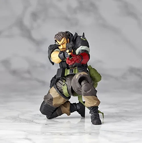 Metal Gear Solid V: The Phantom Pain - Naked Snake - Revolmini rm-012 - Revoltech - Venom ver. (Kaiyodo)ㅤ – Kaiyodo – ActionFigure Brasil