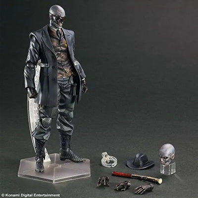 Metal Gear Solid V: The Phantom Pain - Skull Face - Play Arts Kai (Square Enix)ㅤ – Square Enix – ActionFigure Brasil — com base expositora