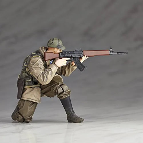Metal Gear Solid V: The Phantom Pain - Soldier (Soviet Army) - Revolmini rmex-002 - Revoltech (Kaiyodo)ㅤ – Kaiyodo – ActionFigure Brasil
