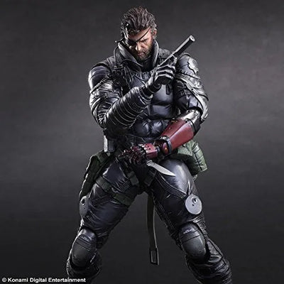 Metal Gear Solid V: The Phantom Pain - Venom Snake - Play Arts Kai - Sneaking Suit ver. (Square Enix)ㅤ – Square Enix – ActionFigure Brasil — acessórios