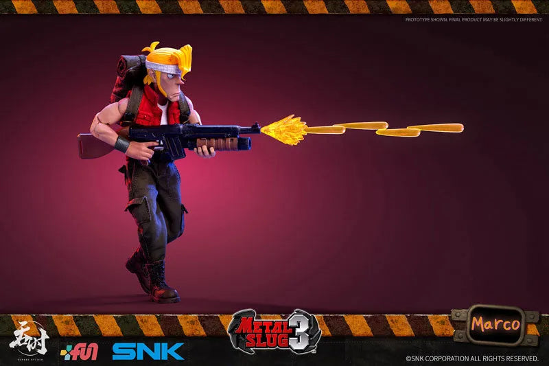Metal Slug 3 1/12 Scale Action Figure Marcoㅤ – TUNSHI STUDIO – ActionFigureBrasil