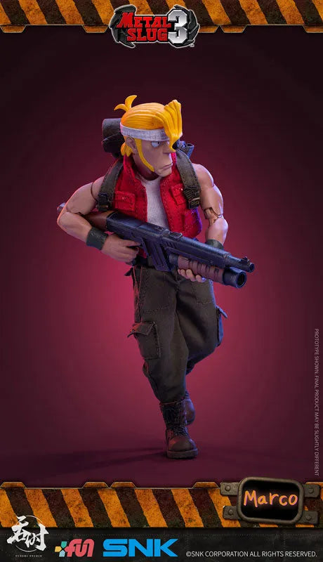 Metal Slug 3 1/12 Scale Action Figure Marcoㅤ – TUNSHI STUDIO – ActionFigureBrasil