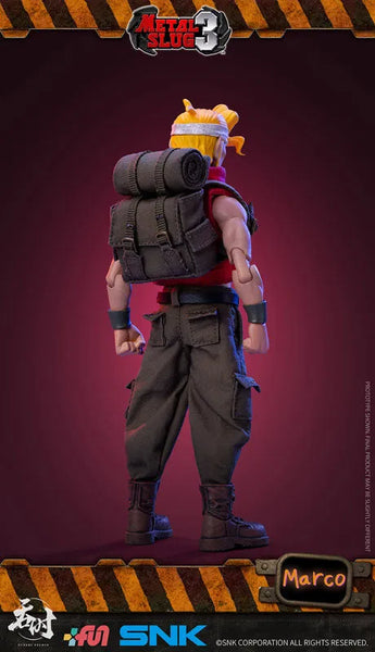 Metal Slug 3 1/12 Scale Action Figure Marcoㅤ – TUNSHI STUDIO – ActionFigureBrasil — ângulo diferente